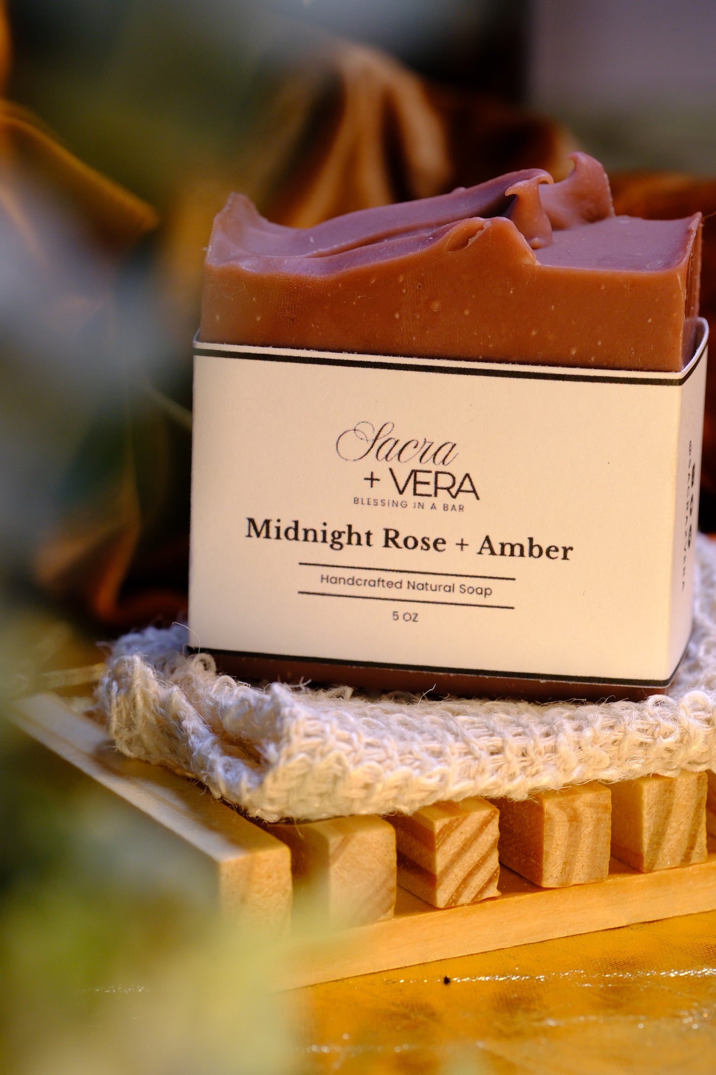 RESTOCKED Midnight Rose + Amber Body Bar