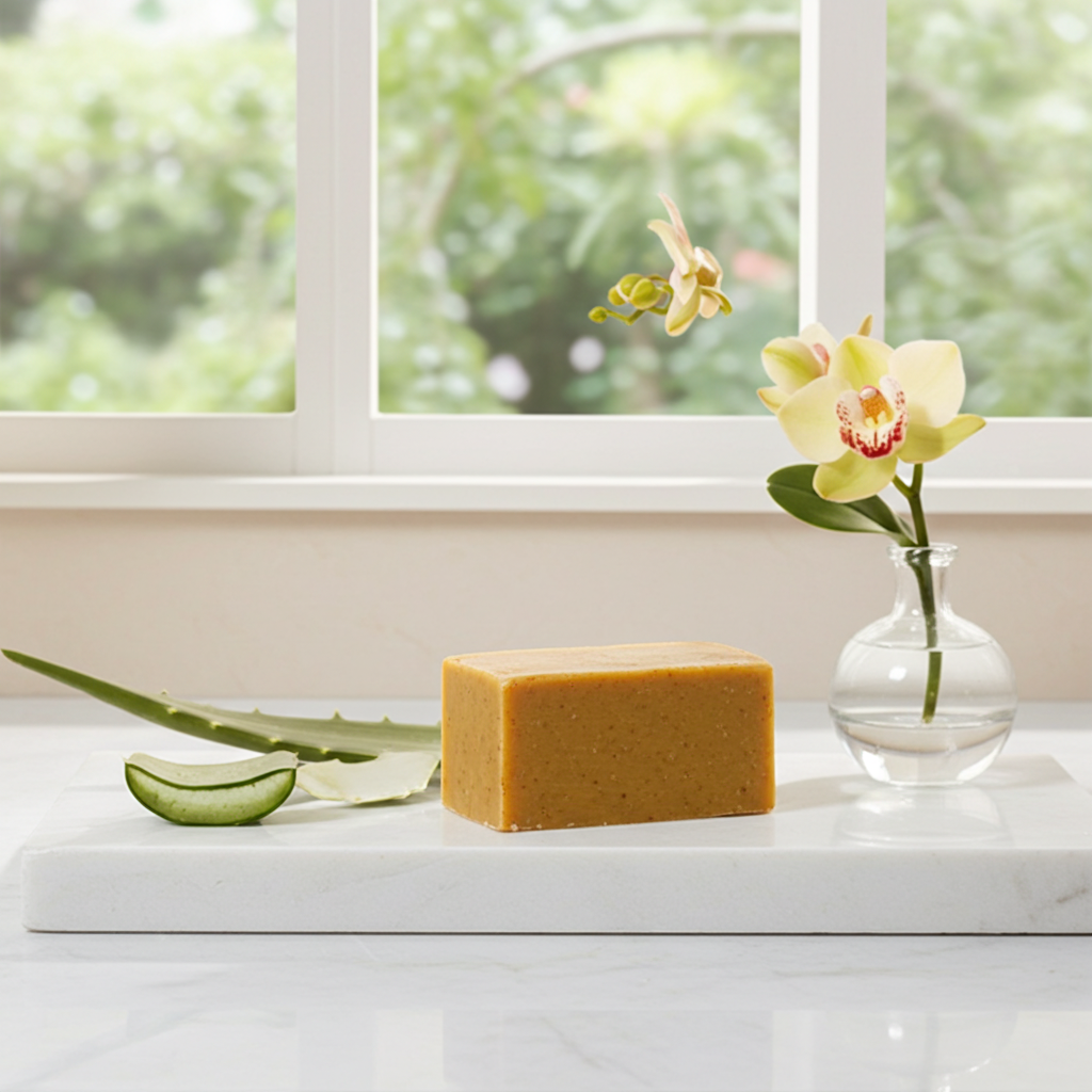 Turmeric + Aloe Vera Body Bar