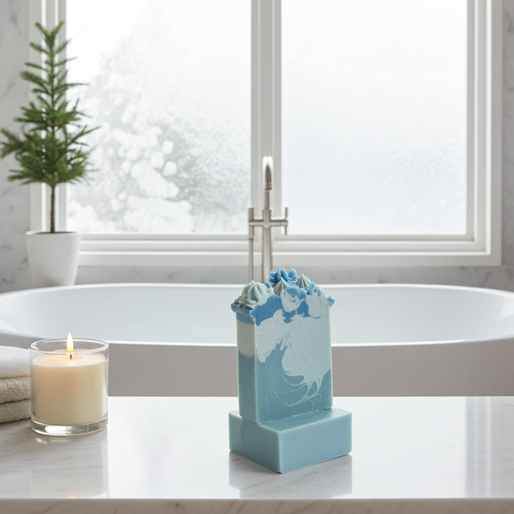 NEW Sapphire Snowfall Body Bar