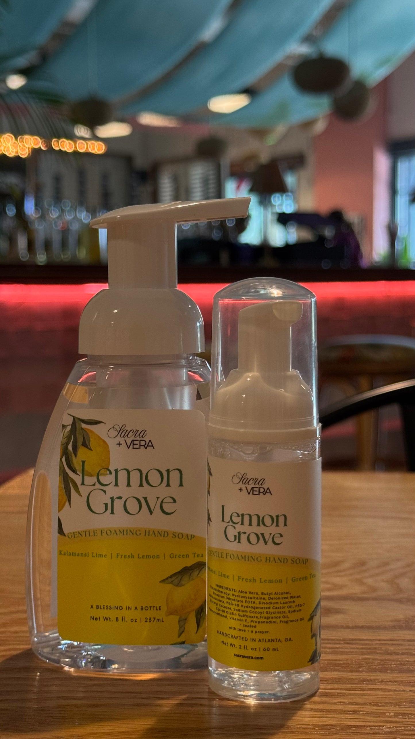 NEW Handcrafted Foaming Hand Soap