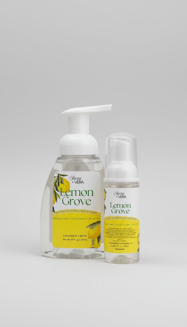 NEW Handcrafted Foaming Hand Soap