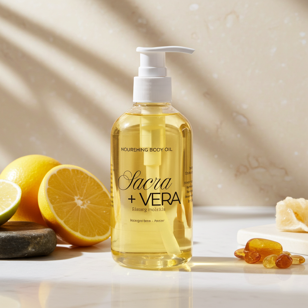 Amber + Noir Nourishing Body Oil