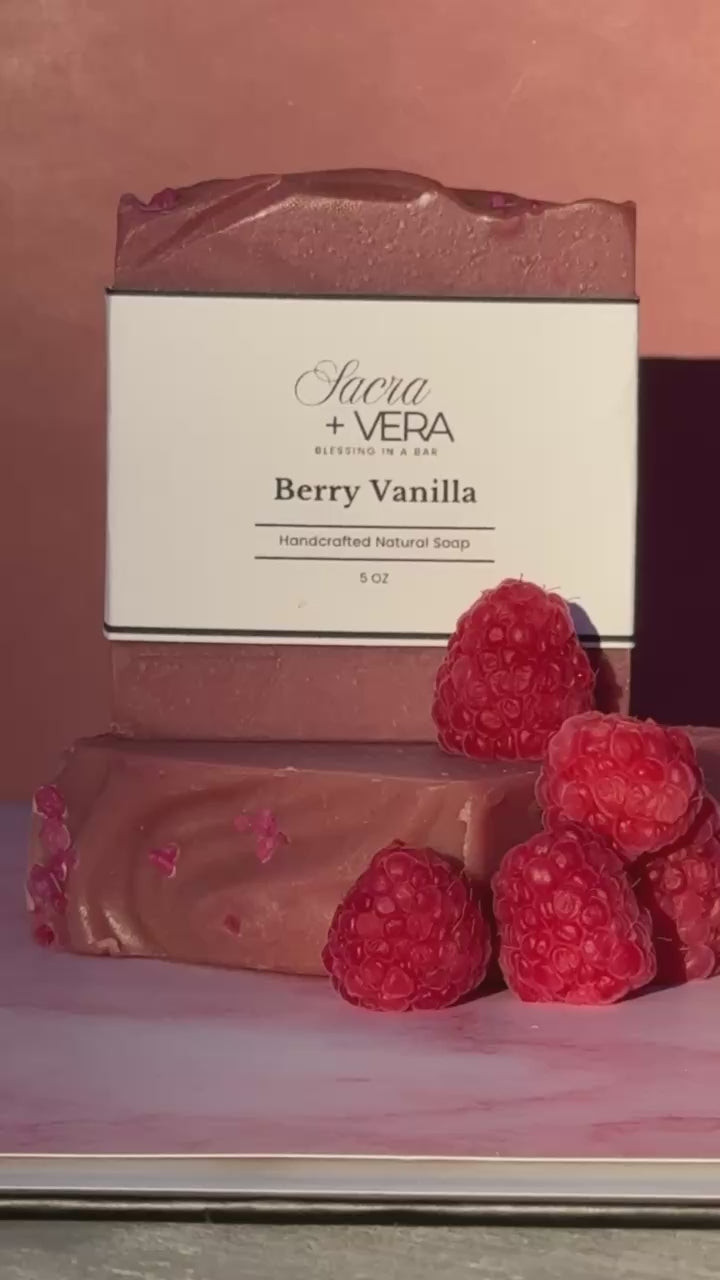 Raspberry Blossom Body Bar
