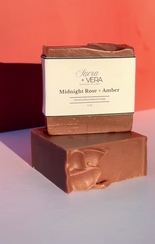 RESTOCKED Midnight Rose + Amber Body Bar